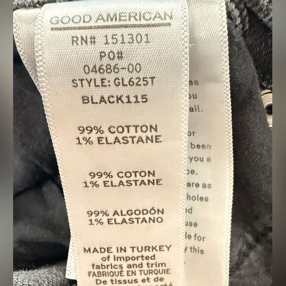 Good American Black Jeans - Picture 6 of 7